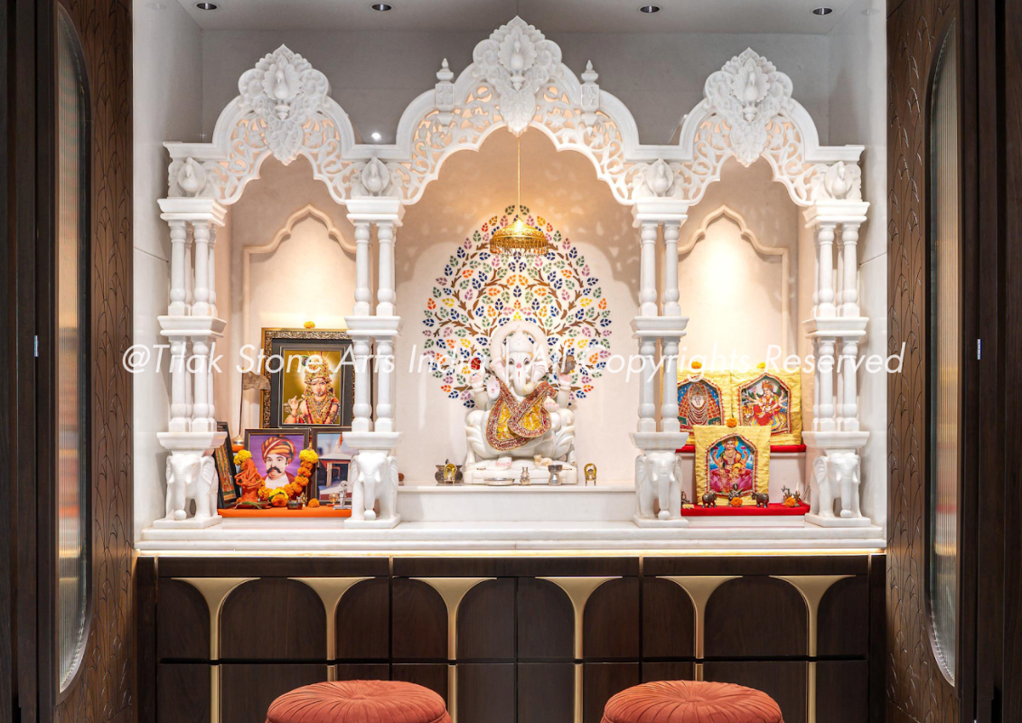 White Marble Temple Design Trends: From Traditional Carvings to Modern Minimalism