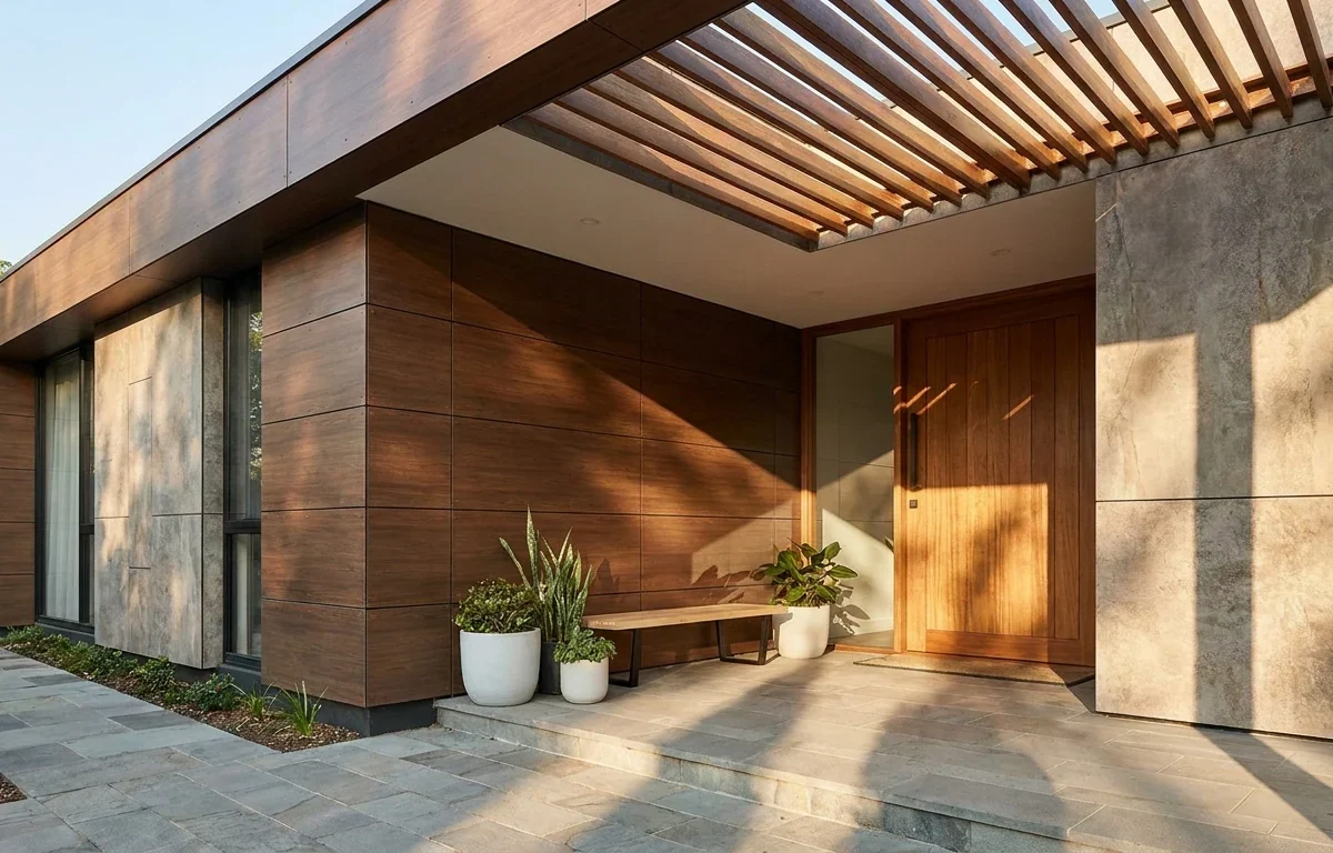How to Choose Garden Wall Cladding That Survives UK Winters